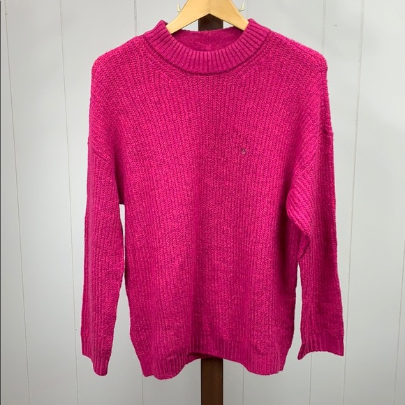 American Eagle Outfitters Sweaters - American Eagle NWT Hot Pink Knit Sweater